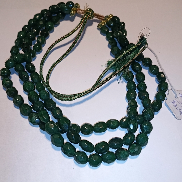 Emerald Multi Strand Necklace Bundle - Picture 2 of 14